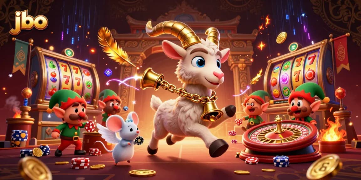 Experience exhilarating gameplay at jbo with a festive casino adventure featuring Krampus and playful gremlins.