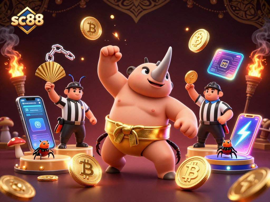 Win thrilling crypto rewards with sc88 in an exciting animated casino showdown.