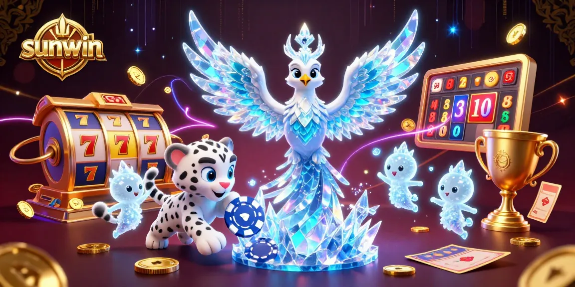 Engage in exciting gameplay at sunwin with vibrant slot reels and captivating characters.