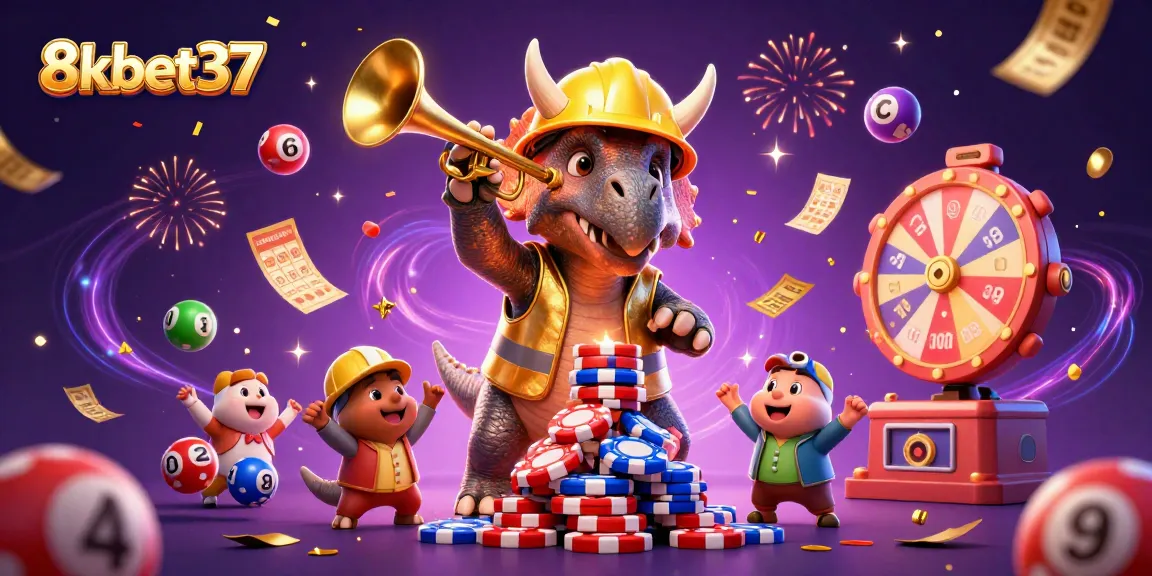 Engage in exciting games at 8kbet37 with vibrant visuals and cheerful character interactions.