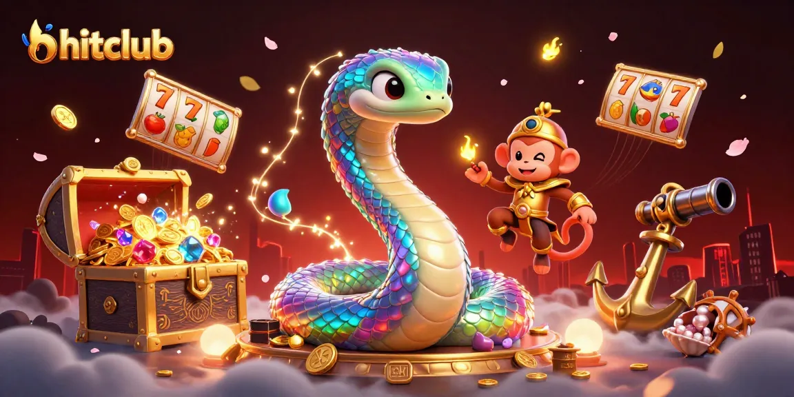 Experience exciting wins at hitclub with vibrant 3D elements from the captivating casino world.