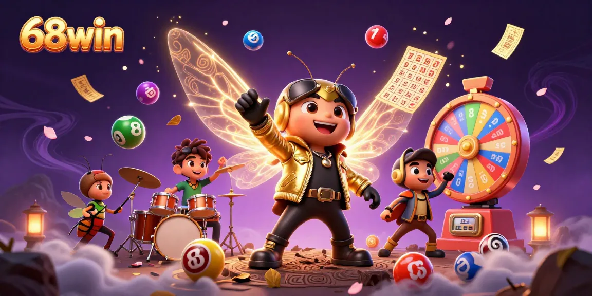 Play exciting lottery games at 68win with colorful balls and thrilling prizes!