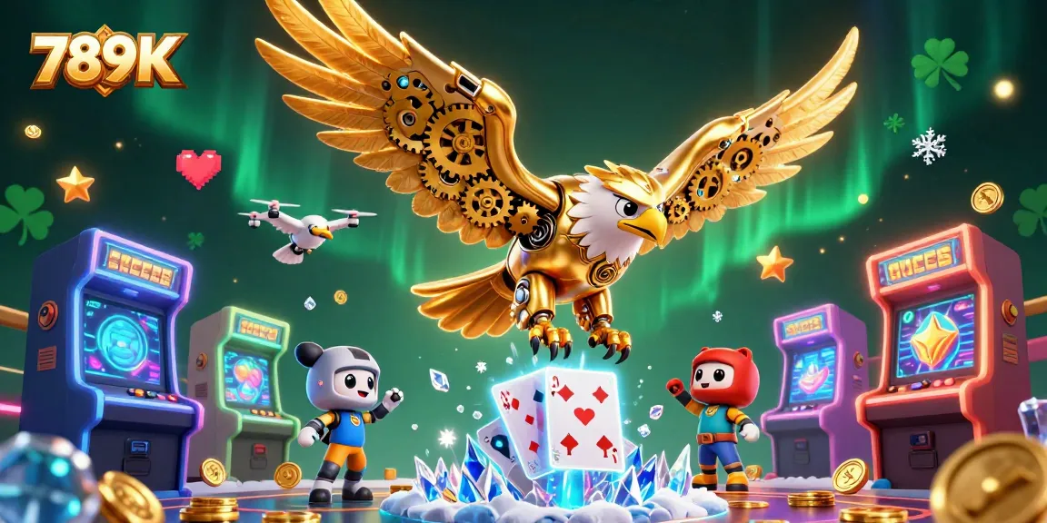 Experience thrilling gameplay in 789K with vibrant 3D visuals and exciting casino elements.