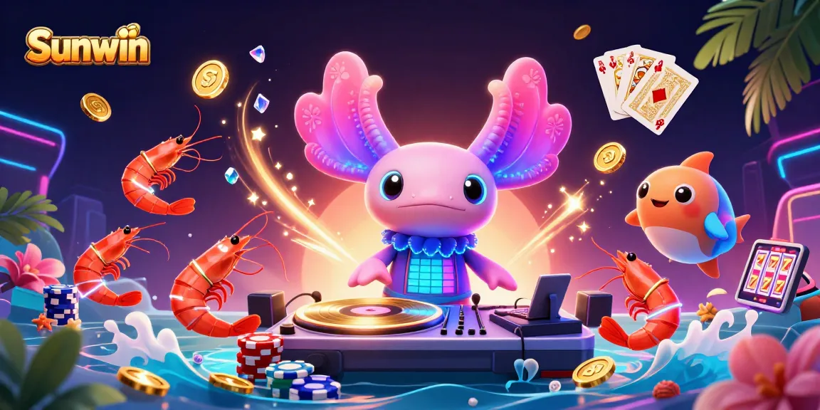 Experience the excitement of Sunwin with vibrant celebrations of winning in a dynamic casino scene.